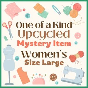 Mystery Box One of a Kind Upcycled Item Women’s Large Unique Fun Surprise